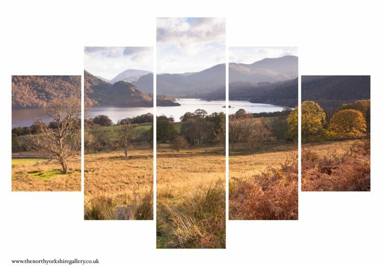 Ullswater Lake District 5PCS Wall Art