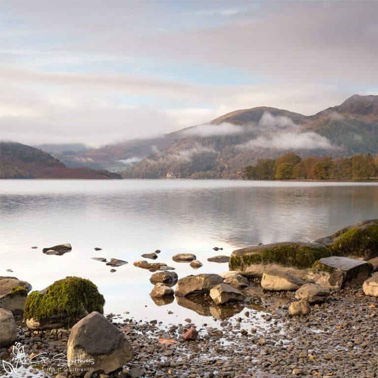 Ullswater In The Lake District National Park Photo Slate