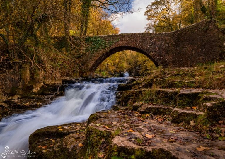West Burton Falls Old Bridge