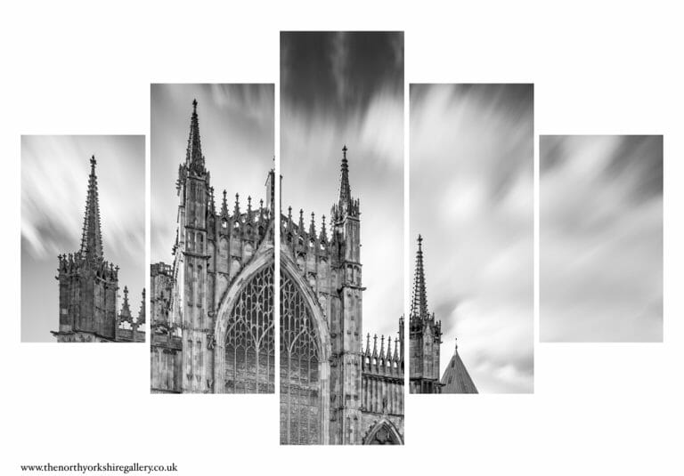 West Window York Minster 5PCS Wall Art