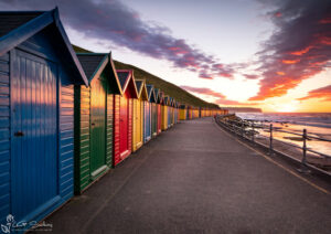 Whitby Beach at Dusk