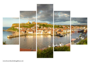 Whitby Evening 5PCS Wall Art