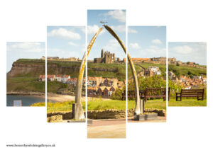 Whitby On A Sunny Spring Day 5PCS Wall Art
