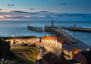 Whitby Piers From Khyber Pass