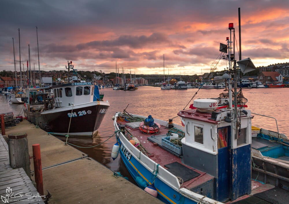 Whitby Potting Boats Whitby Potting Boats