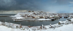 Whitby Snow Panoramic