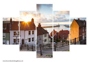 Whitby Steps 5PCS Wall Art