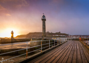 Whitby Storm At Sunrise