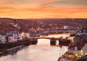 Whitby Swing Bridge And Marina