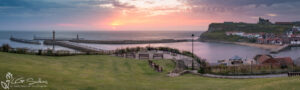 Whitby West Cliff Slim Panoramic