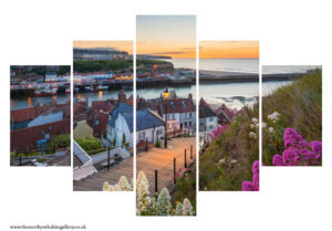 Whitby's 199 Steps 5PCS Wall Art
