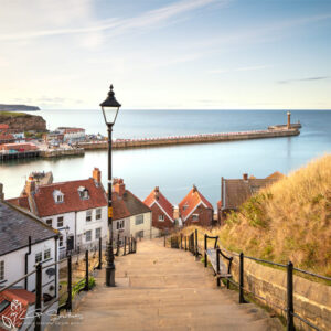 Whitby's 199 Steps To The Abbey Photo Slate