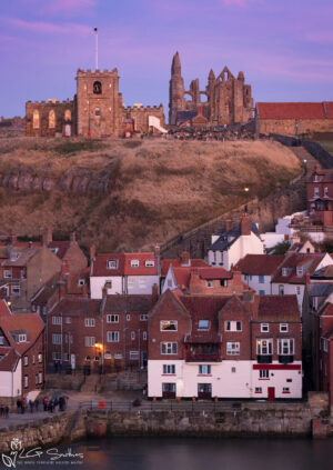Whitby’s St Helen's Steps And Abbey