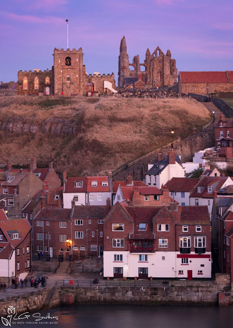 Whitby’s St Helen's Steps And Abbey