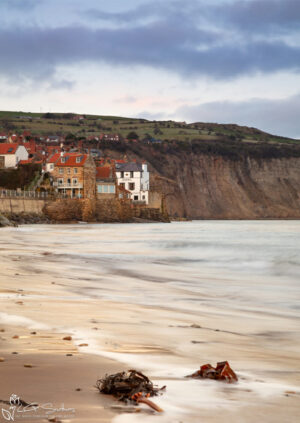 Winter On Robin Hood's Bay Beach