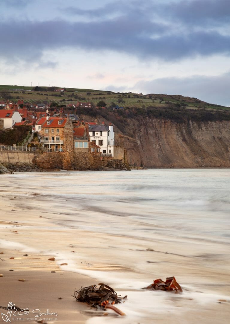 Winter On Robin Hood's Bay Beach