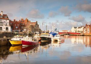 Winters Afternoon At Whitby Harbour