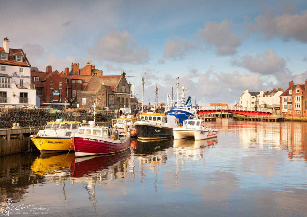 Winters Afternoon At Whitby Harbour