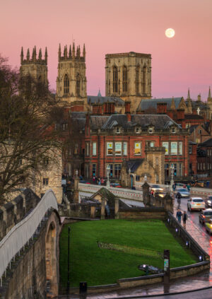 Wolf Moon Over York Minster