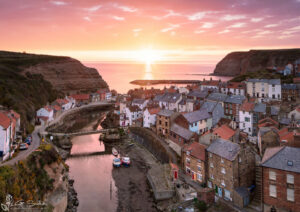 Wonderful Sunrise At Staithes