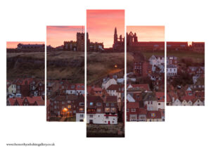 Wonderful Whitby 5PCS Wall Art