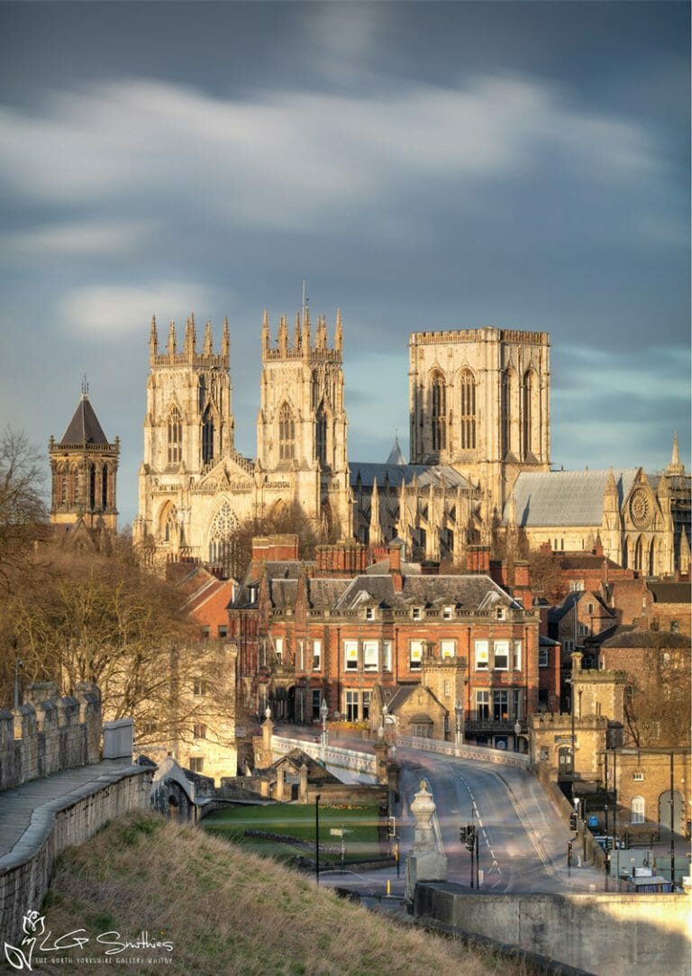 York From The City Walls Long Exposure