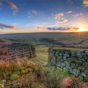 Farndale Gate Photo Slate