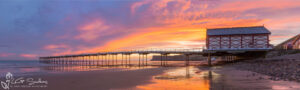 Saltburn At Dawn Slim Panoramic