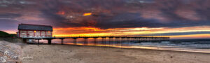 Saltburn Pier Slim Panoramic