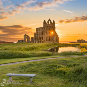 The Whitby Abbey Photo Slate