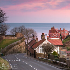 Sandsend And Whitby Mini Foam Board Print