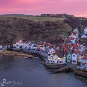 Staithes Cod and Lobster from Cow Bar Mini Foam Board Print