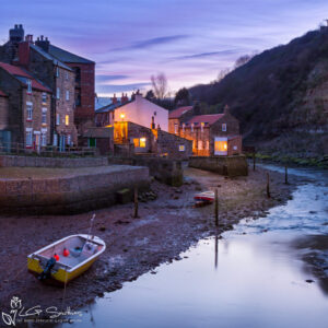 Staithes Dale House Beck Mini Foam Board Print