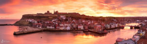 Whitby Sunrise Slim Panoramic
