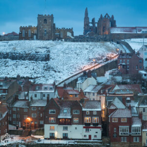 Whitby Winter Mini Foam Board Print