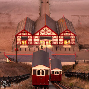 Winters Afternoon At Saltburn Mini Foam Board Print