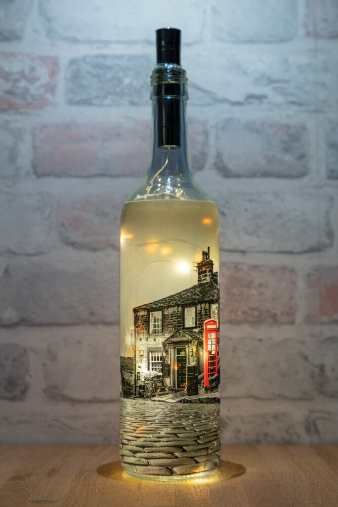 Towns Light Up Bottles