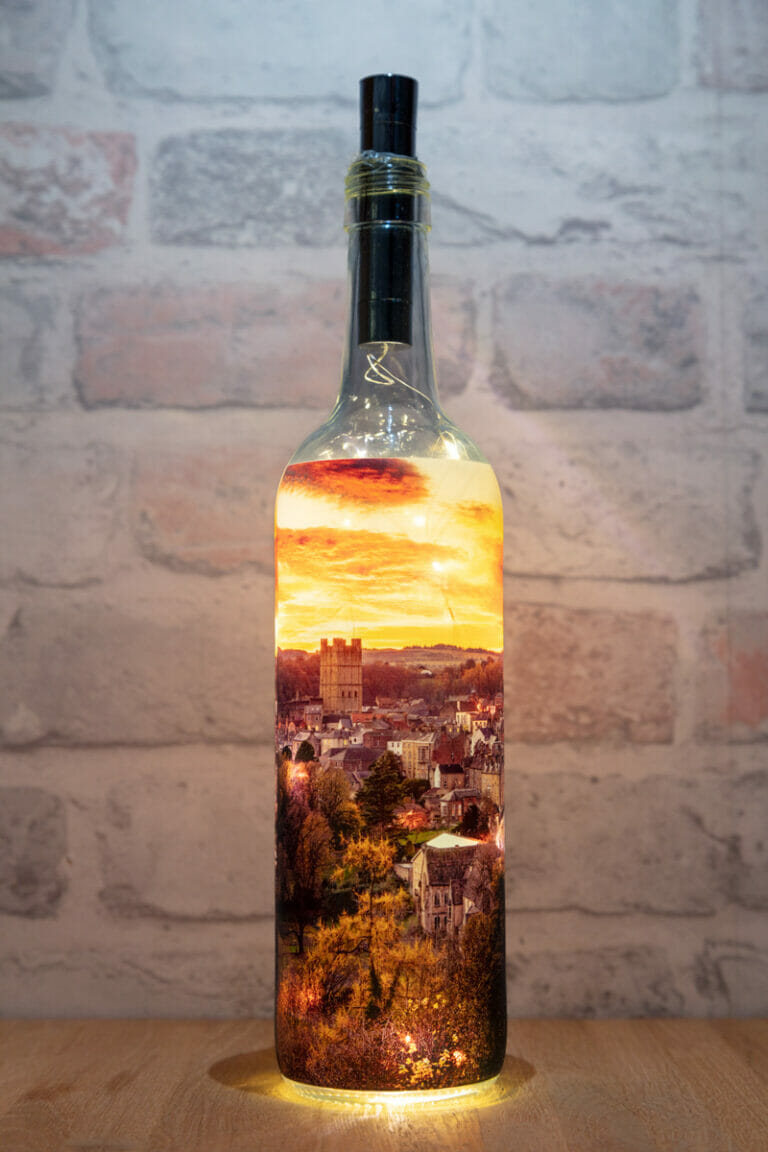 Richmond Yorkshire Sunset Light Up Bottle