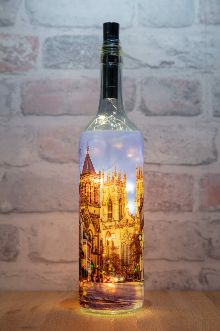 The Heart Of York Light Up Bottle