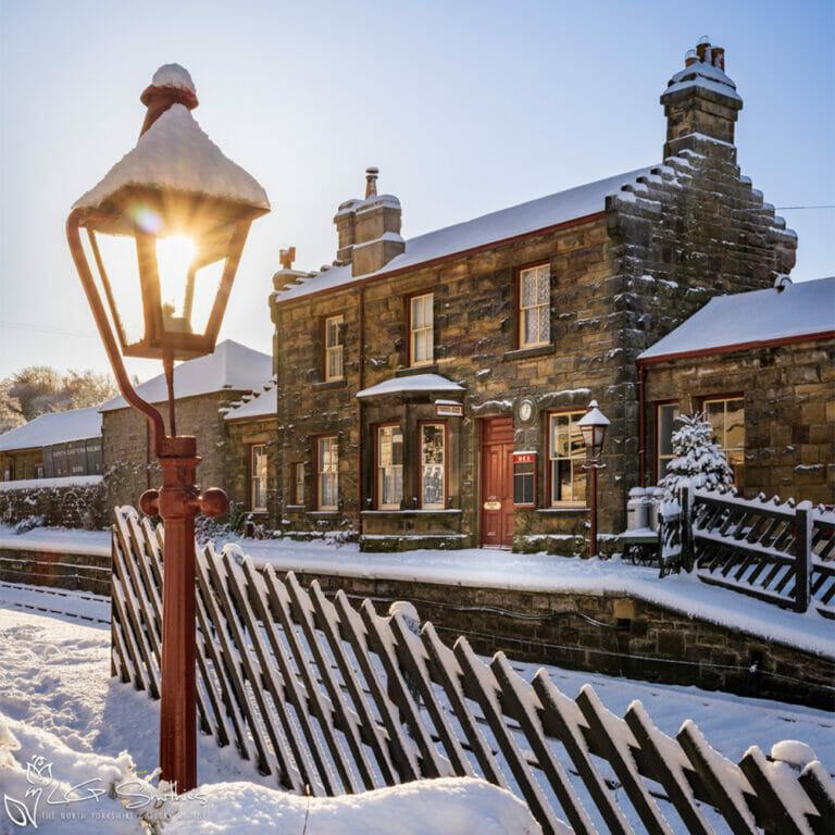 A Winters Afternoon At Goathland Station Photo Slate