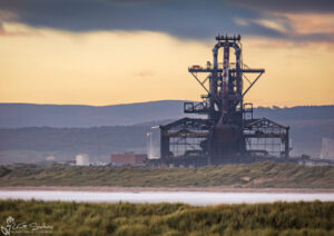 Last Sunset Before Demolition Of Redcar Blast Furnace