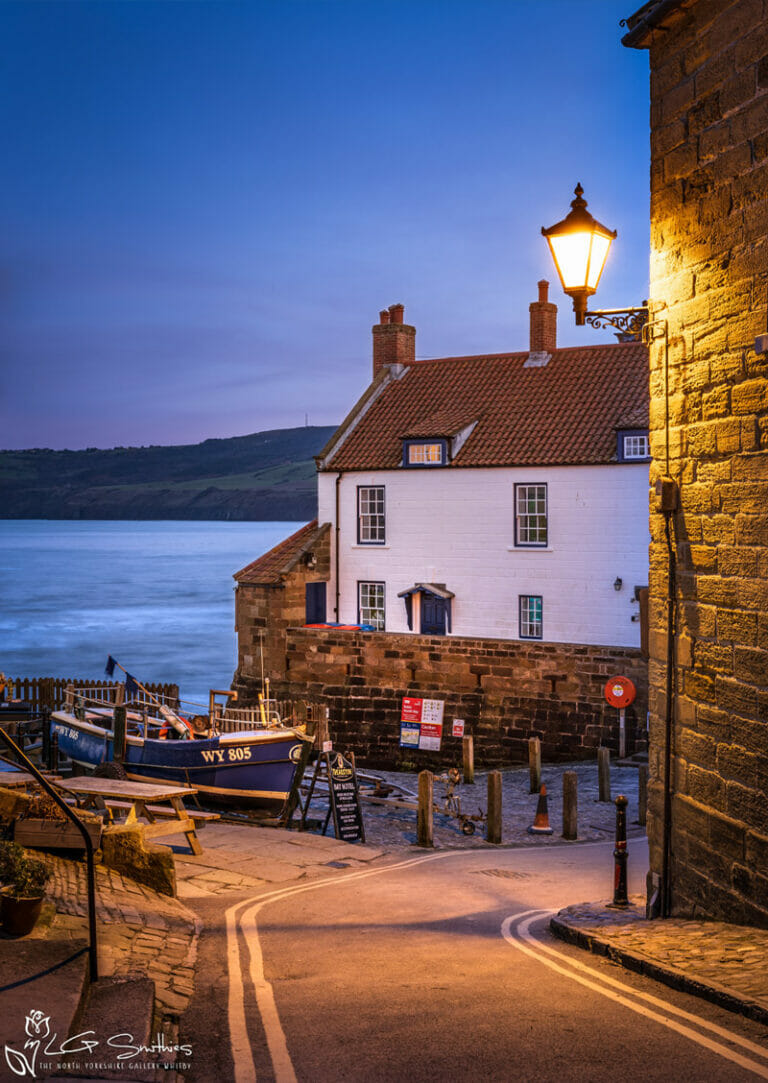 Pleasant Night At Robin Hoods Bay