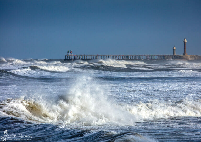 Big Waves At Whitby
