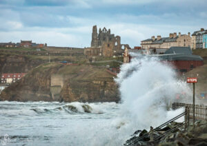 Rough Sea At Whitby