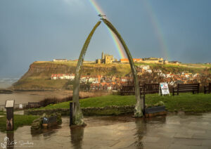 Whitby Whalebone Arch Rainbow