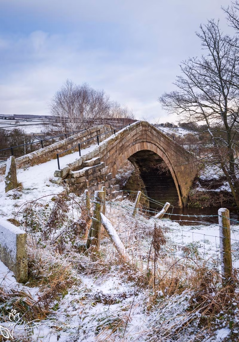 Duck Bridge In The Snow Duck Bridge In The Snow
