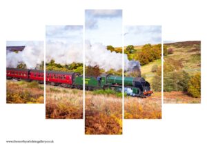Greene King On The NYMR 5 PCS Wall Art