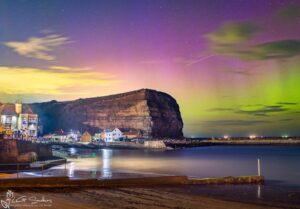 Northern Lights At The Cod And Lobster Staithes