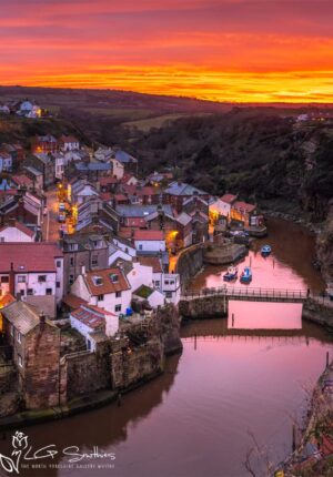 Staithes At Sunset 2023