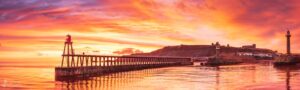 Beautiful February Morning At Whitby Slim Panoramic